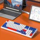 Attack SharkK98RGB Drei-Modus-Hot-Swap-fähige russische mechanische Tastatur Rus