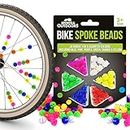 SOL 36 Pcs Bike Spoke Beads | Multicoloured Bicycle Spokey Dokeys | Plastic Clip Wheel Spokes Decorations | Bike Accessories for Kids Girls and Boys