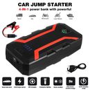 30000mah Car Jump Starter Pack 12V Booster Power Bank USB Battery Charger 600A