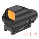 1x22x33 Red Dot Sight Tactical Reflex Sight Hunting Scope 4 Reticle Dot Sights