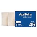 Aprilaire 45 Replacement Water Panel for Aprilaire Whole House Humidifier Models 400, 400A, 400M (Pack of 2)