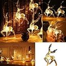 Christmas Decorations Sale Clearance Lighted Deer Family Outdoor Christmas, Winter Decoration For Front Yards Amazon Outlet Clearance Uk for Christmas Party Home Decor
