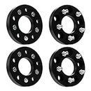 PHILTOP 5x4.75 to 5x4.5 Wheel Adapters 1" Thread Pitch M12x1.5 Hub Bore 74mm Lug Centric Wheel Spacers for 1985-2019 Corvette; 1982-2000 S10; 1987-2005 Blazer-4Pcs