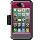 OtterBox DEFENDER Series Case w/ Holster for Apple iPhone 4/4s - Grey/Pink
