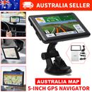 5" Car Truck Navigation GPS Navigator System Sat Nav Lifetime AU Map Speedcam HD
