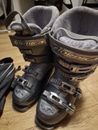 Worn Twice, Nordica Grey Ski Boots Size 5 With Carry Bag 