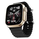 Fire-Boltt Gladiator 1.96" Biggest Display Smart Watch with Bluetooth Calling, Voice Assistant &123 Sports Modes, 8 Unique UI Interactions, SpO2, 24/7 Heart Rate Tracking (Gold Black)