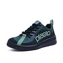 Plaeto Unisex Adult Drift Black/Green Multiplay Sports Shoes for Men & Women, 7 UK