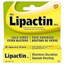 Lipactin Cold Sore and Fever Blister Treatment Gel, 3g Tube