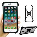 Soft Silicone Cover Case Bumper Ring Holder Stand Shell For Tracfone Smartphone