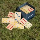 Yard Games 3 1/2" x 7" Giant Wooden Domino Set