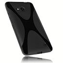mumbi X-TPU Funda Compatible con Microsoft Lumia 640 Caja del teléfono móvil, Negro