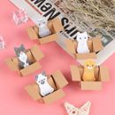 Cartoon Stationery Sticky Notes Office School Supplies 3D Cat Dog Box Sti#rb