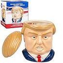 Donald Trump Presidential Collector Mug - 16oz Ceramic Coffee with Toupee Lid - Only 3000pcs Made