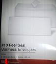 50 Office Products 36003 Peel Seal Strip Business Envelopes, #10, White 