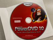 Cyberlink PowerDVD 10 DVD Installation Software with CD Key