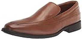 Clarks Men's Tilden Free Dark Tan Lea Leather Formal Shoes-9 UK (43 EU) (26130098)