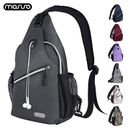 MOSISO Sling Backpack Multipurpose Crossbody Shoulder Bag Travel Hiking Daypack