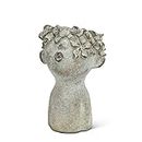 Abbott Collection Home 27-BACI-188-SM Abbott Collection Small Kissing Face Planter
