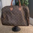 Louis Vuitton Bags | Louis Vuitton Bag Speedy 35 - 90's Bag | Color: Brown/Cream | Size: Os