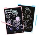 Seegame Seegaem Lcd Drawing Board For Kids,Electronic Writing Tablet For 3-8 Years Old Girls Boys,Erasable Drawing Doodle Pad For Toddler,Kids And Adults Learning & Education (12 Inch,Pink)-Plastic
