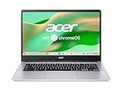 Acer Chromebook 314 (CB314-3HT-C0CQ) Laptop | Display touch FHD 14" | Intel Celeron N4500 | 8 GB RAM | 128 GB eMMC | Intel UHD Graphics | Google ChromeOS | Argento