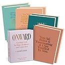 Elizabeth Gilbert Onward Encouragement Cards, Box of 8 Assorted Greeting Cards by Elizabeth Gilbert for Em & Friends