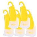 Kitchen Silicone Spatula Flexible Cooking Scraper Heat Resistant Silicone Beef Meat Egg Butter Scraper Household Supplies (5 Pack)