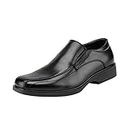 Bruno Marc New York Men's Dress Shoes Loafers Slip On Oxford Formal Leather Suit Shoes CAMBRIDGE-05 Black Size 10 M US