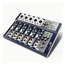 Audio Mixer, Mixing Console BluetoothUSB Sound Card Pro Equipment Mixer Professional Digital Portable Video Consumer Audio Quality