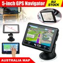 5" Car Truck Navigation GPS Navigator System Sat Nav Lifetime AU Map Speedcam 4G