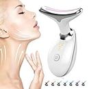 Wavy Chic Beauty Facial Massager,Microcurrent Facial Massager,Multifunctional Facial Massager Electric,7 in 1 Wavy Chic Beauty Facial Device,Microglow Handset for Skin Care,7 Color Light (1pcs-B)