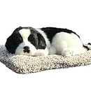 Maxtonser Car Ornament Plush Dogs Decoration Simulation Sleeping Dog Toy Automotive Dashboard Decor Ornament Cute Auto Accessories,Air Purifying