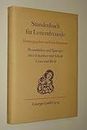 Kliemann, Horst (Hg.): Stundenbuch für Letternfreunde. Besinnliches unb Spitziges über Schreiber u. Schrift, Leser und Buch. Gesammelt u. hrsg. von Horst Kliemann m. e. Vorw. von Ernst Penzoldt. Berlin/Frankfurt a.M., Linotype Gesellsch.; Frankfurt a.M., Schauer [in Komm.], 1954. Kl.-8°. 186 (12) S. Ln. SU.