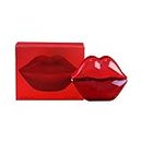 Dbg655 Parfum Femme Doux Rouge Bouteille Durable en Forme de Cœur Idéal pour les Étudiants Parfait pour la Saint-Valentin 30 ml (Rouge, Taille unique)