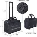 Travel Rolling Laptop Bag Wheeled Briefcase Fit  17.3 Inch Laptop Traveling Work