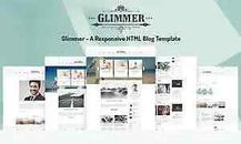 Glimmer – A Responsive HTML Blog Theme