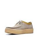 Clarks Mens Wallabee Cup Oxfords & Lace Ups Casual Shoes, Stone, 13
