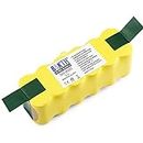 BAKTH High Capacity 14.4V 3000mAh Replacement NI-MH APS Battery for Roomba 500 600 700 800 Series 880 510 530 532 535 540 545 550 552 560 562 570 580 581 582 585 595 600 620 630 650 660 700 760 770 780 790 800 870 R3 80501 4419696