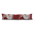 Ashley Mills Christmas Snowman Presents Red Home Draught Excluder Chenille Draught Stopper (Xmas Santa)