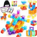 TOY Life 36PCS Magnetic Blocks for Kids Ages 4-8, Magnetic Building Blocks for Toddlers 3-5, Magnet Blocks, Magnetic Toys, Magnet Toys for Toddler, Kids Building Blocks, Toddler Building Toys for Kids