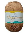 Ganga Pound of Happiness is knotless Giant Ball for Your Big Projects Pack of 1 Ball - 454gm. Shade no - POH021