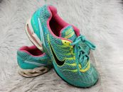 Tenis Nike ""Torch 4"" Max Air 343851-376 azul agua amarillo rosa talla EE. UU. 11