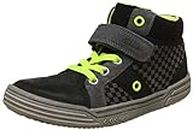 Clarks Boy's Black First Walking Shoes - 12.5 Kids UK/India (31 EU)