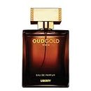 Liberty Oud Perfume for Men, 3.4 Oz Oud Gold Perfumes Long-Lasting Eau de Parfum, Luxury Woody Fragrance for Men, Perfume Spray
