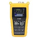 Satellite Finder Signal Meter with 2.4 Inch LCD Screen, S2 S T T2 C Satellite Signal Finder Sat Detector with Flashlight(#1)