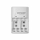 ENVIE® (NEXAECR30) NEXA ECR 30 Smart Charge Control Charger System for AA/AAA/9V Rechargeable Batteries (Ni-CD/Ni-MH)