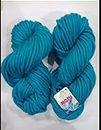 NTGS GANGA Knitting Yarn Thick Chunky Wool, 200 gm Best Used with Knitting Needles, Crochet Needles Wool Yarn for Knitting. by GANGA Shade no.06