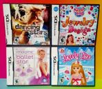 Jewelry Design, Dancing Stars, Lovely Lisa, Ballet Star Nintendo DS Lite 3DS 2DS