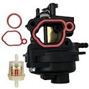New Carburetor Assembly Compatible with 163cc Toro 22" Recycler w/SmartStow Mower Model# 20339 with Fuel Filter